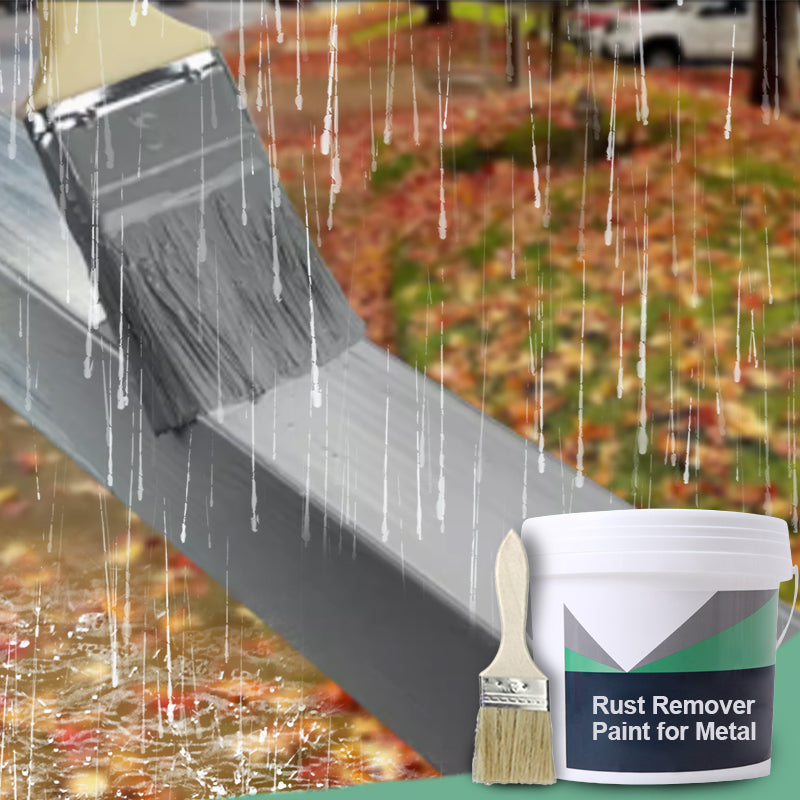 Tinta removedora de ferrugem anticorrosiva para metal