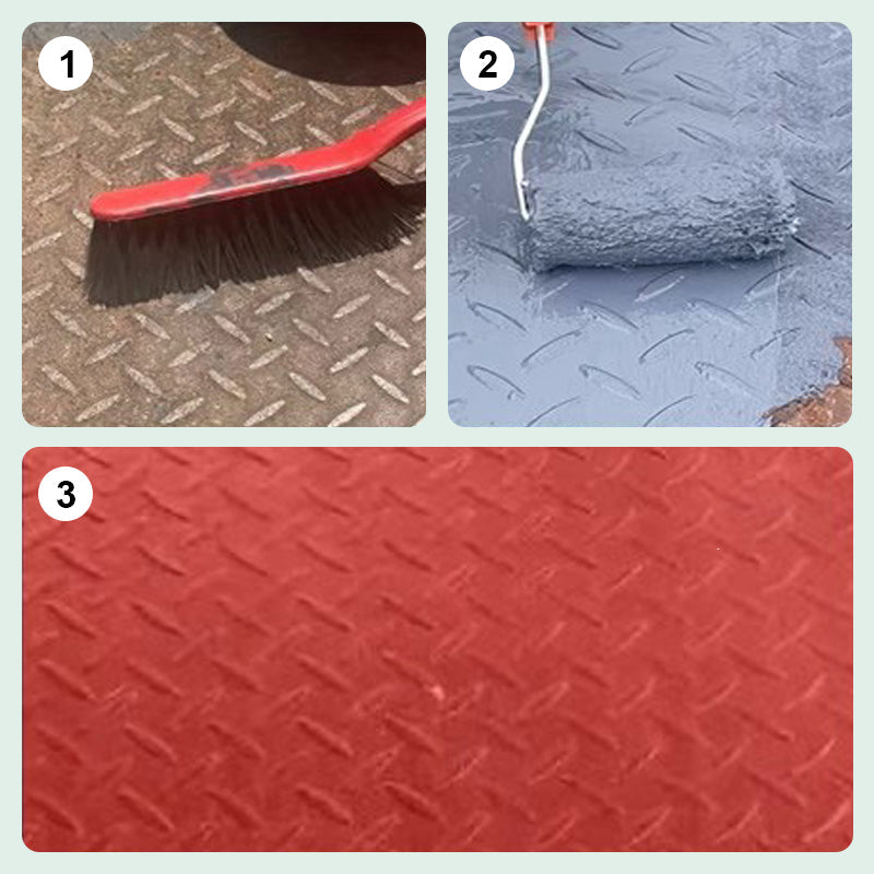 Tinta removedora de ferrugem anticorrosiva para metal