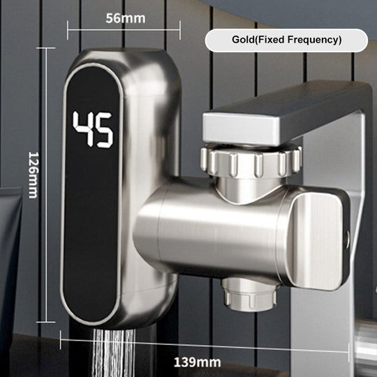 Bez inštalácie elektrický kohútik na teplú vodu s digitálnym displejom