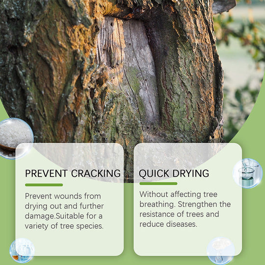 Genezende antiseptische zalf voor boomwond