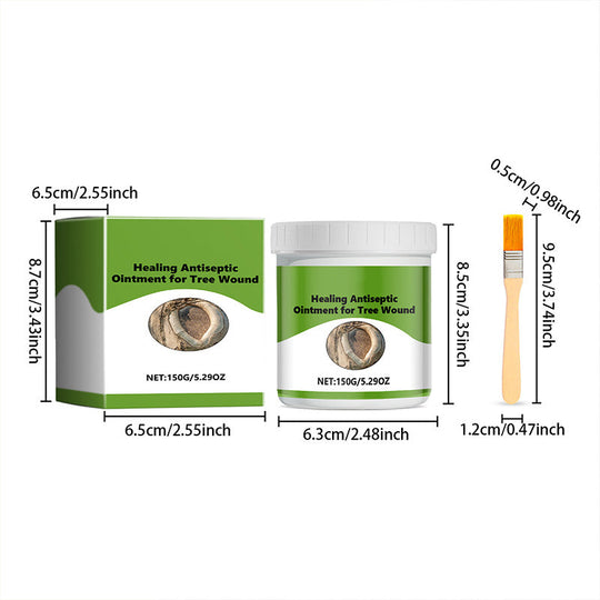 Genezende antiseptische zalf voor boomwond