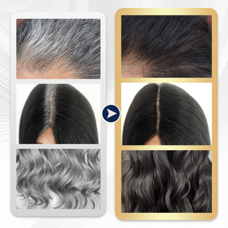 🔥Žhavý výprodej 50% sleva🔥Rostlinný barvicí krém na vlasy - jemné složení s dlouhotrvajícím účinkem