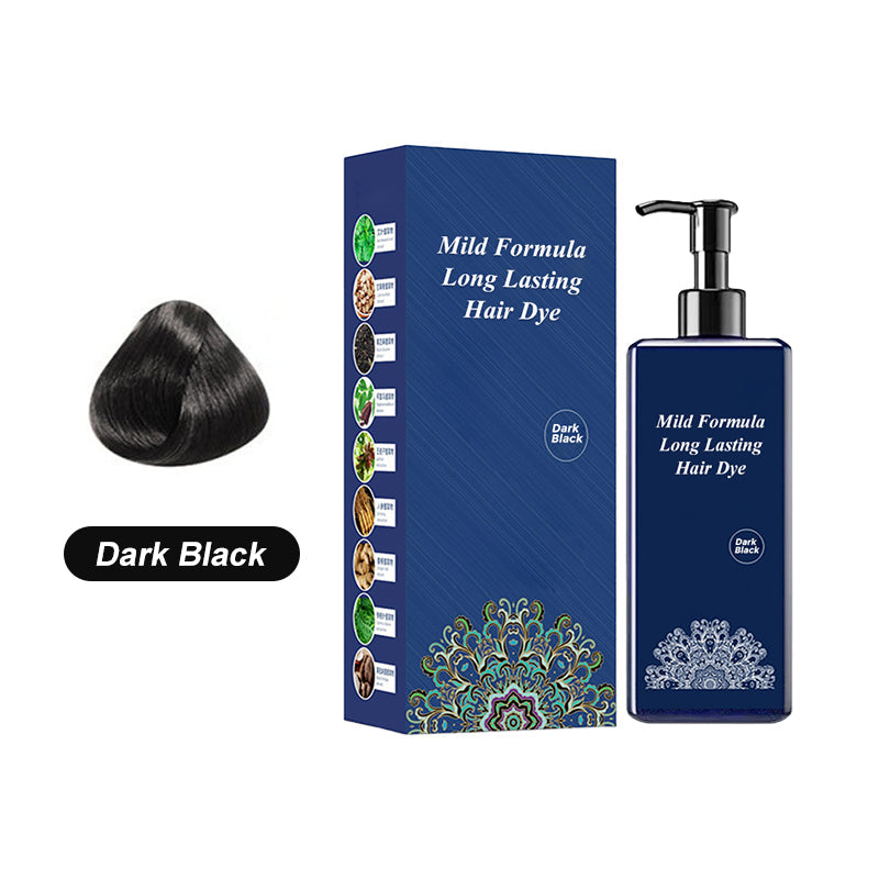 🔥Žhavý výprodej 50% sleva🔥Rostlinný barvicí krém na vlasy - jemné složení s dlouhotrvajícím účinkem