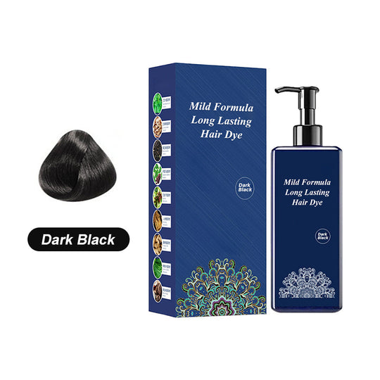 🔥Žhavý výprodej 50% sleva🔥Rostlinný barvicí krém na vlasy - jemné složení s dlouhotrvajícím účinkem