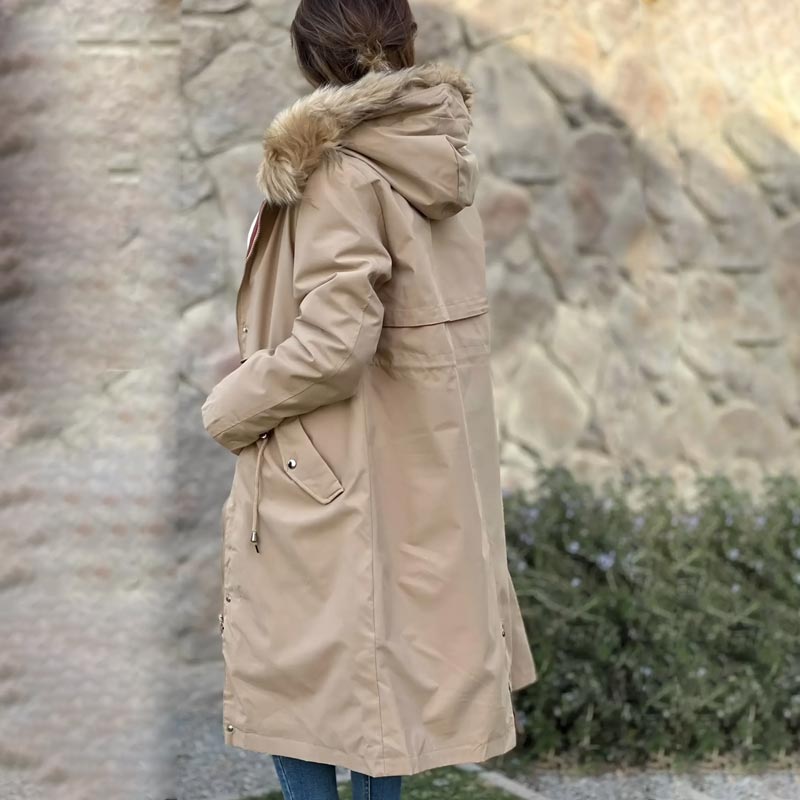 ❄️Winter Specials❄️ Women's Winter Hooded Furry Collar Casual Parka Coat🔥