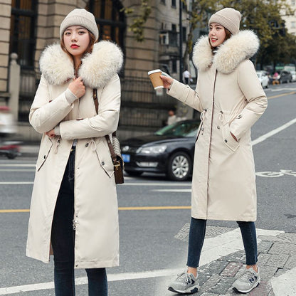❄️Winter Specials❄️ Women's Winter Hooded Furry Collar Casual Parka Coat🔥