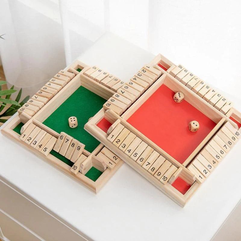 LEUKE FAMILIESPELLETJES - Bordspel 'Shut The Box'🎲