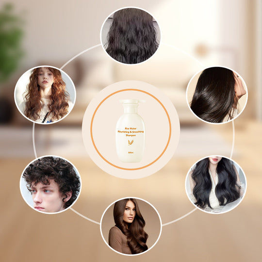 Vyživující a vyhlazující šampon s rýžovou vodou