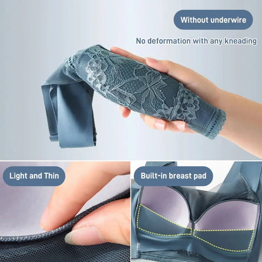 🔥Breathable Seamless Wireless Support Bra