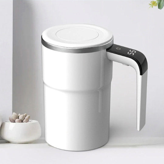 ☕ Rechargeable Automatic Magnetic Stirring Coffee Mug Set