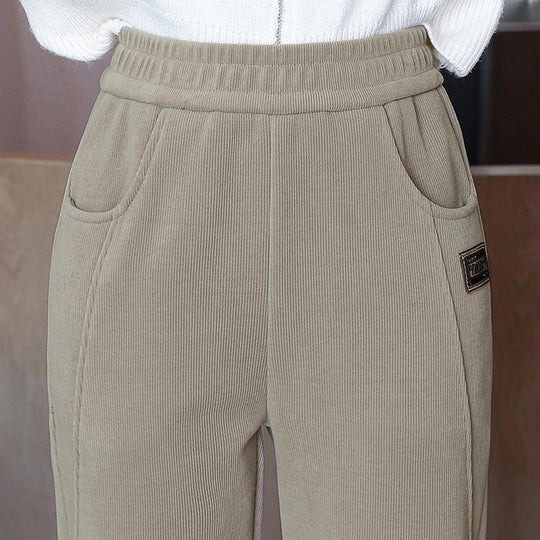 🎁Hot Sale 50% OFF⏳Women's High-waist Warm Faux Fleece-lined Pants