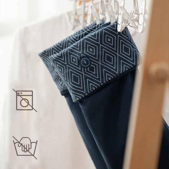 Genopladelige opvarmede sokker med urtepakker