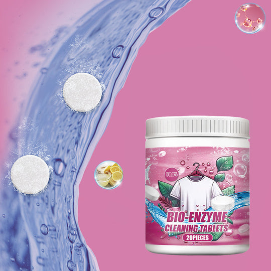 80% de desconto🔥Pastilhas Enzimáticas para Lavagem de Roupa - Pacote com 20 unidades