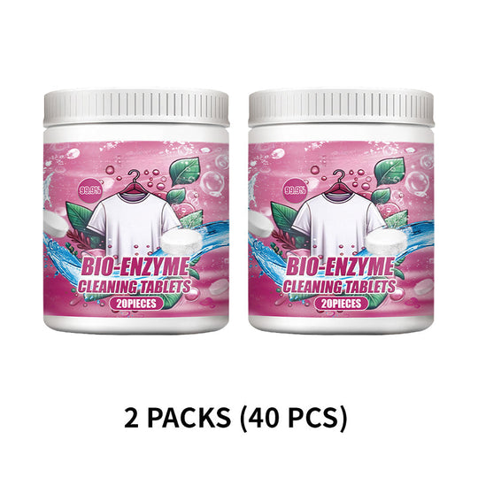 80% de desconto🔥Pastilhas Enzimáticas para Lavagem de Roupa - Pacote com 20 unidades