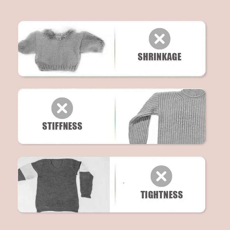 ✨Vintertilbud💖380 ml middel til gendannelse af sweaterkrympning