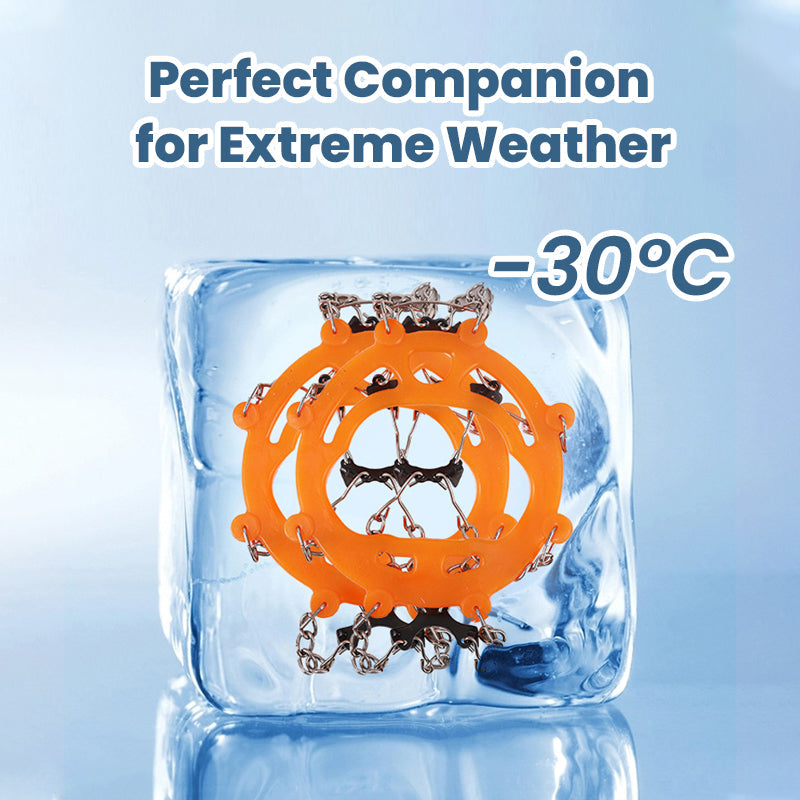 Grampos antiderrapantes para sapatos e botas ao ar livre