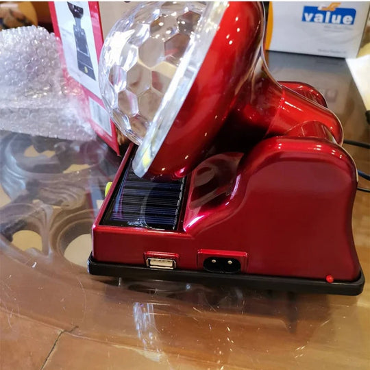 Solar genopladelig alsidig mode flerfarvet lys