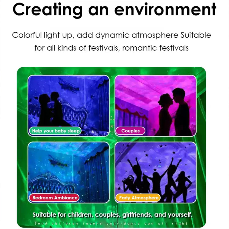 Solar genopladelig alsidig mode flerfarvet lys