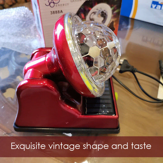 Solar genopladelig alsidig mode flerfarvet lys