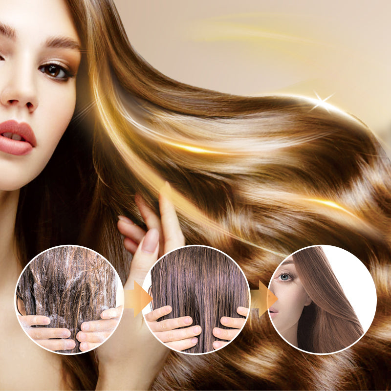 Shampoo em pó de ervas botânicas para cuidados com os cabelos