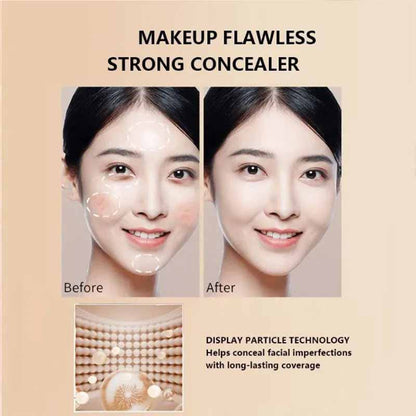 2-in-1 Double Layer Powder Foundation & Cushion Foundation