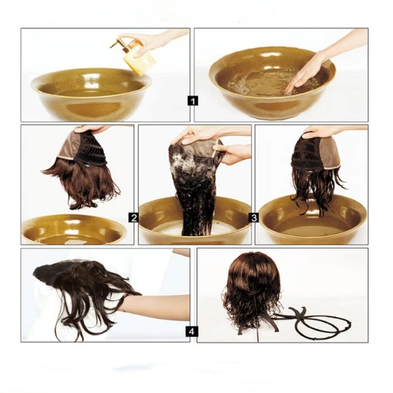 🫧🫧Ierobežota cena £14.99 — pēdējās dienas akcija, atlaide 54 %🫧Cirtaini, viļņaini, sprogaini mati ar zirgasti