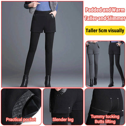 📢📢 50%OFF  !! ✨Faux Two Piece Curves Body Shaping Pants