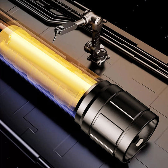 🔦 LED Strong Light Retractable Flashlight | Zoomable Beam & Adjustable Length🚀