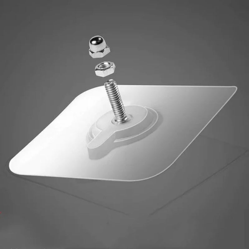 🛠️ BUY 2 GET 1 FREE! 🔩 Shock & Screw-Free Self-Adhesive Hook – Strong Hold, No Wall Damage & Holds Up to 2kg 🧱