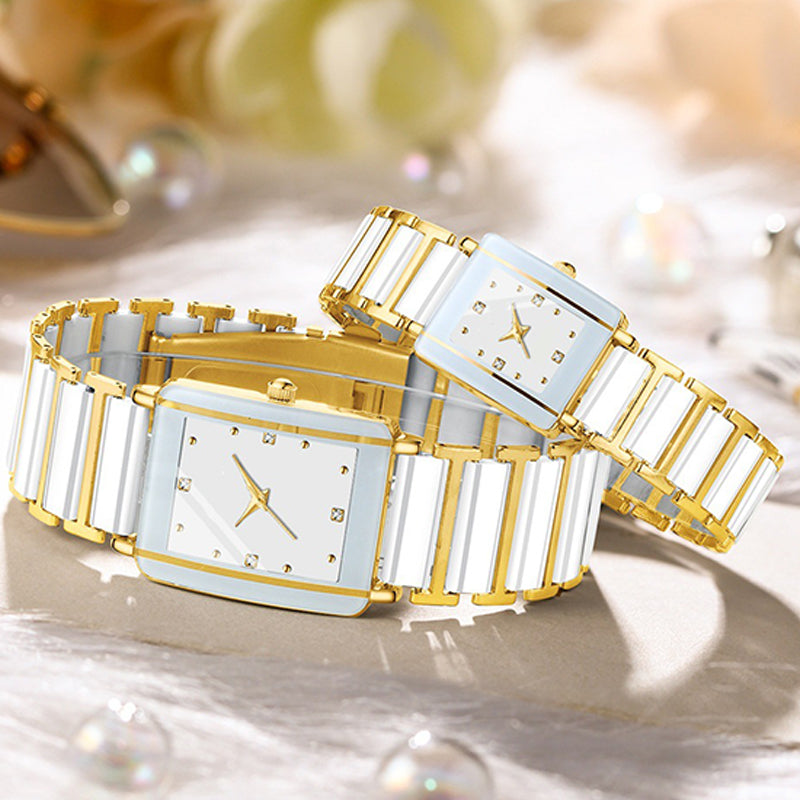 🔥2025 Neuankömmlinge 50 % Rabatt🔥Modische, lässige, vielseitige quadratische Uhr