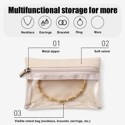 Luxurious Leather. Organized Elegance. Your Jewelry's New Home. 👜💎✨