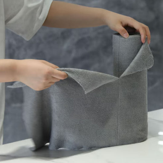 Korduvkasutatav Rebitav puhastusrätikurull