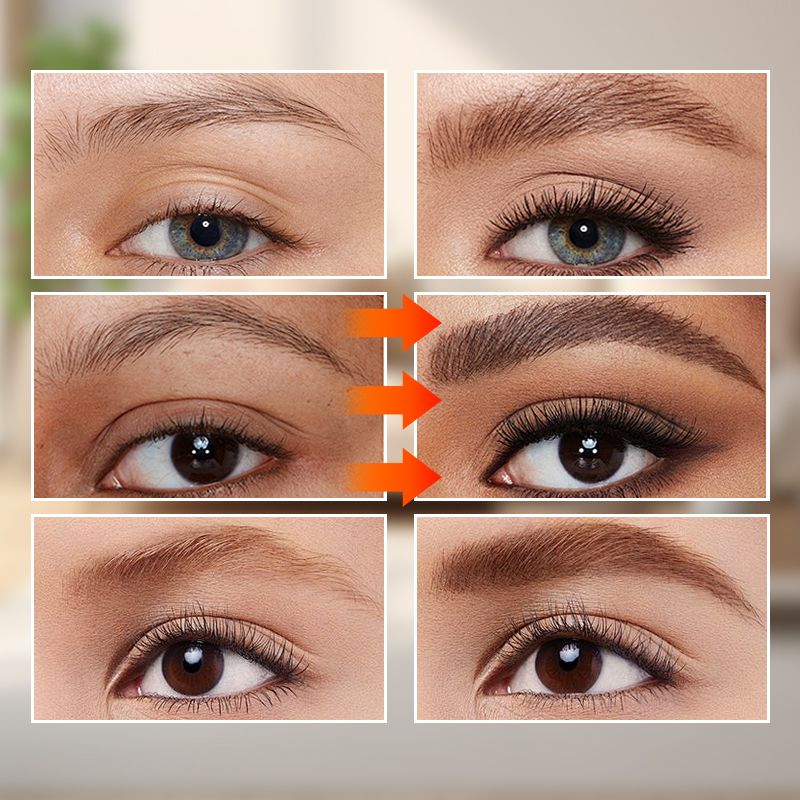 ✏️ BUY 1 GET 1 FREE! 🎉 Waterproof Eyebrow & Beard Pen – 4-in-1 Tips, Long-Lasting & Precise