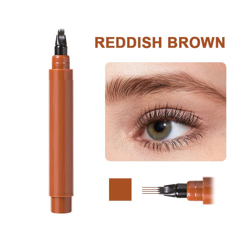 ✏️ BUY 1 GET 1 FREE! 🎉 Waterproof Eyebrow & Beard Pen – 4-in-1 Tips, Long-Lasting & Precise