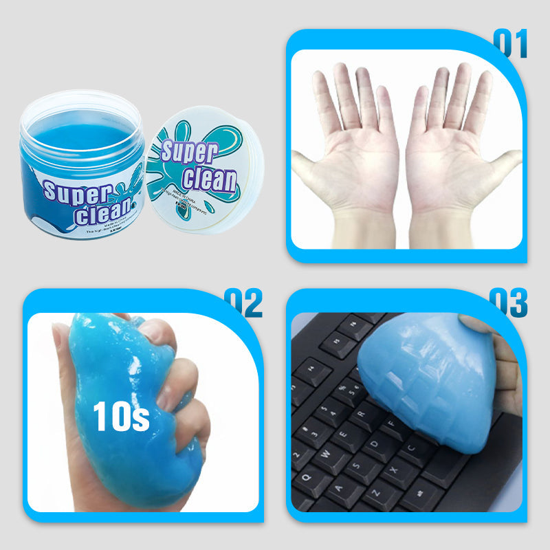 🔥Kup 1, otrzymaj 1 gratis🔥Uniwersalny, lepki żel czyszczący (nadający się do prania)&R(użyteczny)