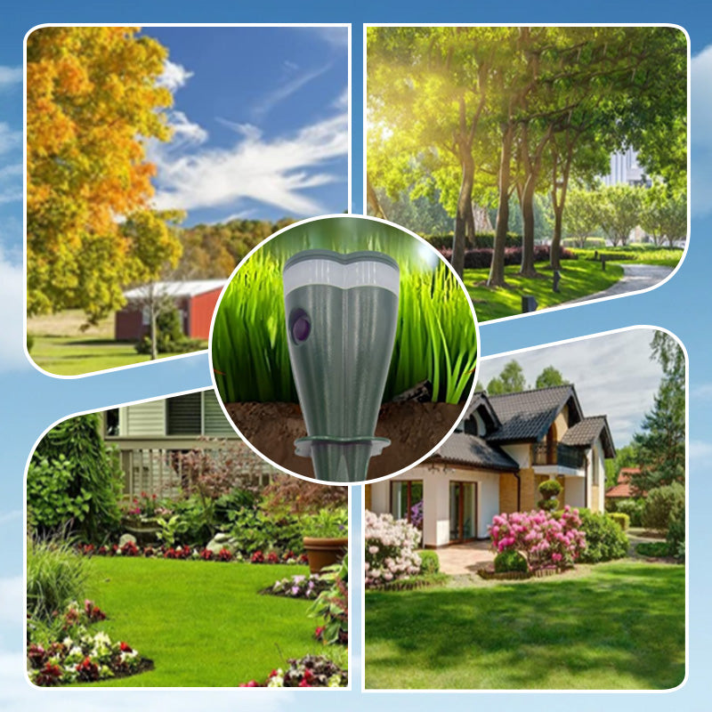 Korlátozott ideig 50% kedvezmény🌸 Napenergiával működő, vízálló vakondriasztó tüske