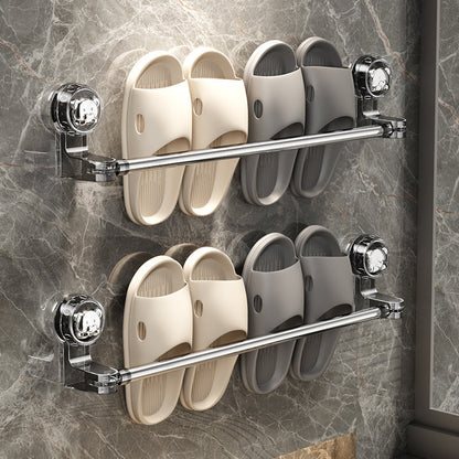 🛁✨ Light Luxury No-Punch - Retractable Suction Cup Towel Bar