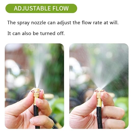 🔥ПОСЛЕДЕН ДЕН НА РАЗПРОДАЖБА 50% ОТСТЪПКА🚿360° извита градинска автоматична напоителна система