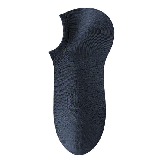 🔥Men's Solid Color Mesh Socks – Breathable, Moisture-Wicking for All-Day Comfort🌿