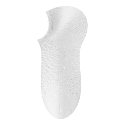 🔥Men's Solid Color Mesh Socks – Breathable, Moisture-Wicking for All-Day Comfort🌿