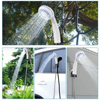 🚿Portable Camping Shower with Adjustable Flow