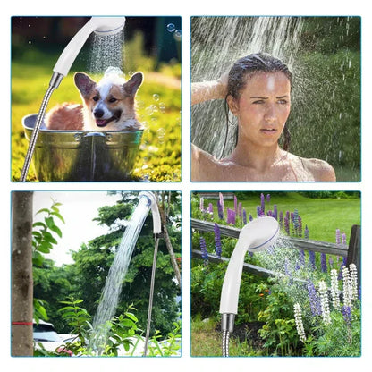 🚿Portable Camping Shower with Adjustable Flow