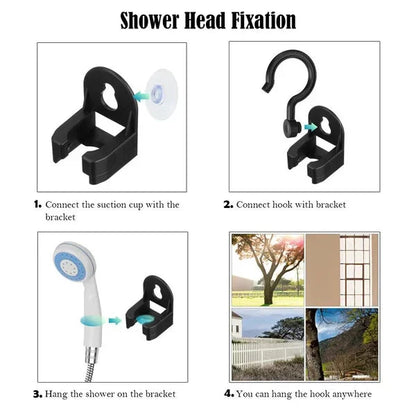 🚿Portable Camping Shower with Adjustable Flow