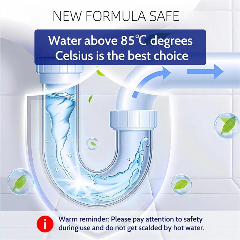 🔥Paskutinę dieną 50% nuolaida🔥Galinga vamzdžių gilinimo priemonė – ištirpdo daugiau nei 200 užsikimšimų ir sunaikina bakterijas