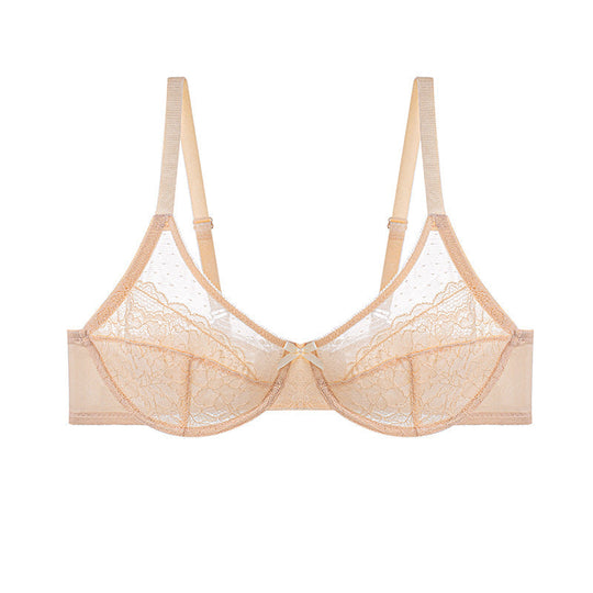 💕Lacsper Daisy minimizer Bra Floral Lace Unlined Comfort Non-Padded Full Coverage Plus Size Underwire with Supportive Under Band Comfortable Fit