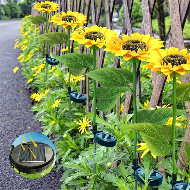 🌻Sunflower Solar Garden Stake Led Lights — Buy 3 Get 2 Free