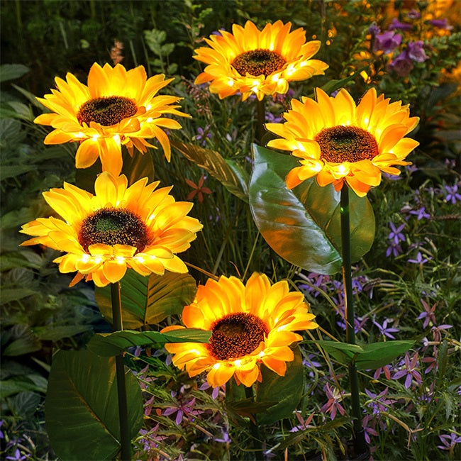 🌻Sunflower Solar Garden Stake Led Lights — Buy 3 Get 2 Free