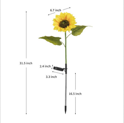 🌻Sunflower Solar Garden Stake Led Lights — Buy 3 Get 2 Free