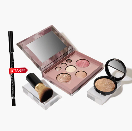 🔥LAST DAY SALE 50% OFF!!💄Encounter a delicate makeup look and unlock the Baked Starter Kit🥐