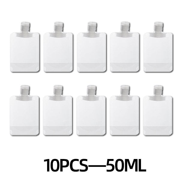 (🌷Summer SALE 49% OFF ) Portable Travel Fluid Makeup Packing Bag(10 Pcs）